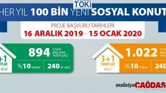 TOKİ, Kütahya'da 950 konut inşa edecek