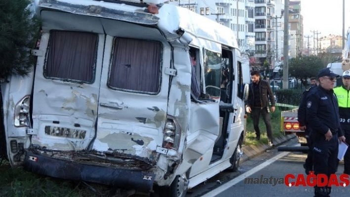 Trabzon'da feci kaza: 2 ölü, 20 yaralı