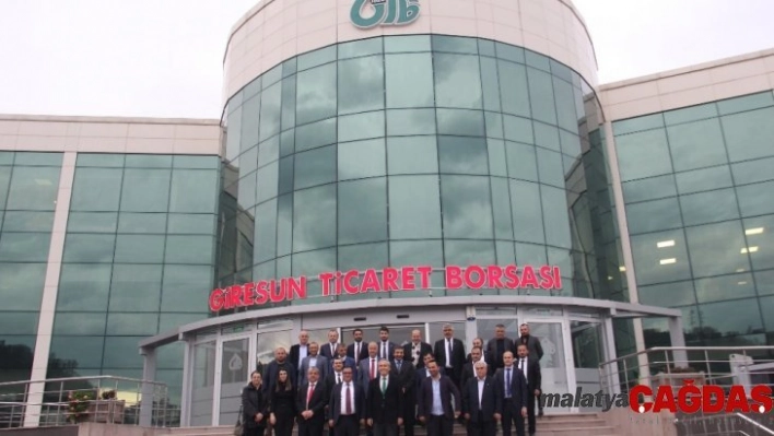 Trabzon ile Giresun Ticaret Borsası Kardeş Borsa Protokolü yaptılar