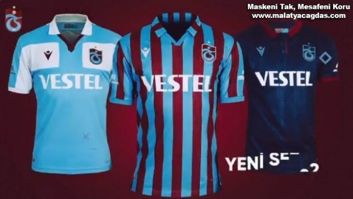 Trabzonspor'da yeni sezon formaları tanıtıldı