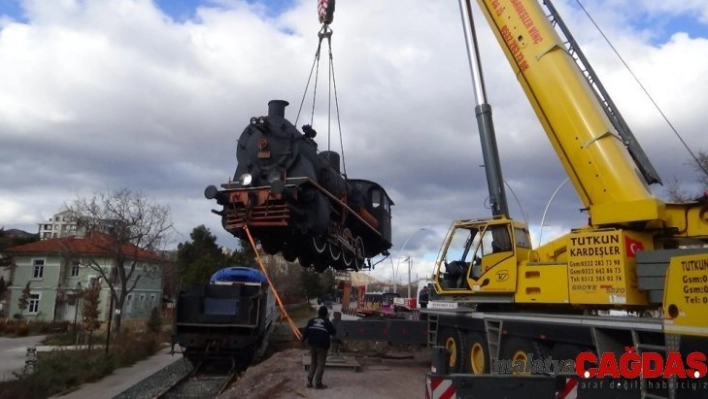 Tren Kütüphanesi için alınan güvenlik önlemi dikkat çekti