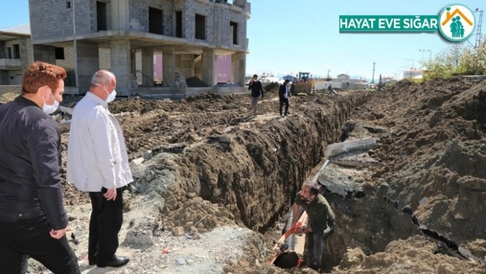 Tuşba Belediyesi yıllardır yaşanan altyapı sorununu giderdi