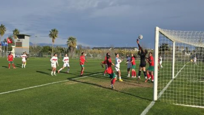 U17 Kız Millî Takımımız, Fas'ı 2-0 Mağlup Etti