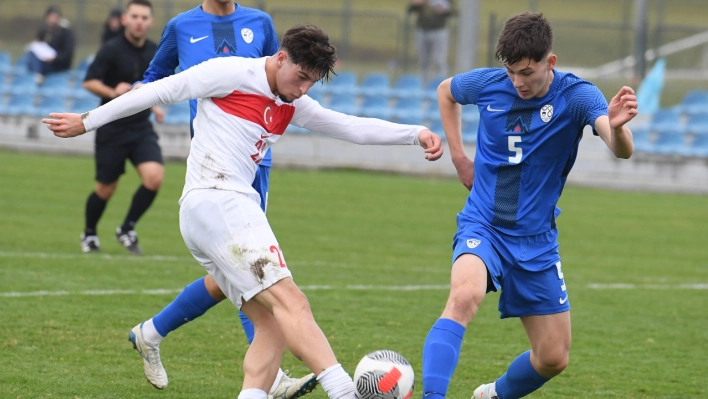 U17 Millî Takımı, Slovenya ile 1-1 Berabere Kaldı