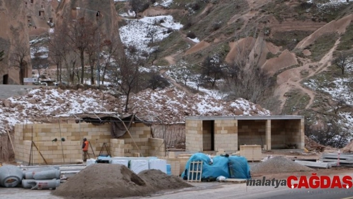 Uçhisar' da 2020 turizm sezonuna hazırlıklar devam ediyor