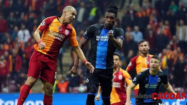 UEFA Şampiyonlar Ligi: Galatasaray: 1 - Club Brugge: 0 (İlk yarı)