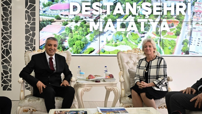 Undp Türkiye Mukim Temsilcisi Louisa Vinton'dan Büyükşehir Belediyesi'ne Ziyaret