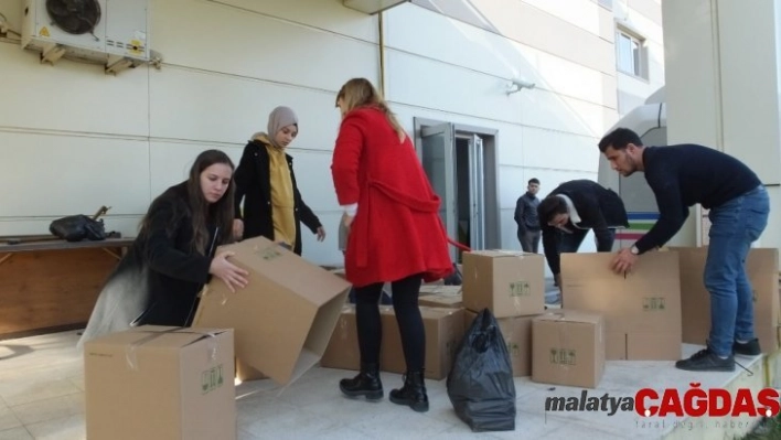 Üniversiteli gençler ihtiyaç sahiplerinin umudu oldu