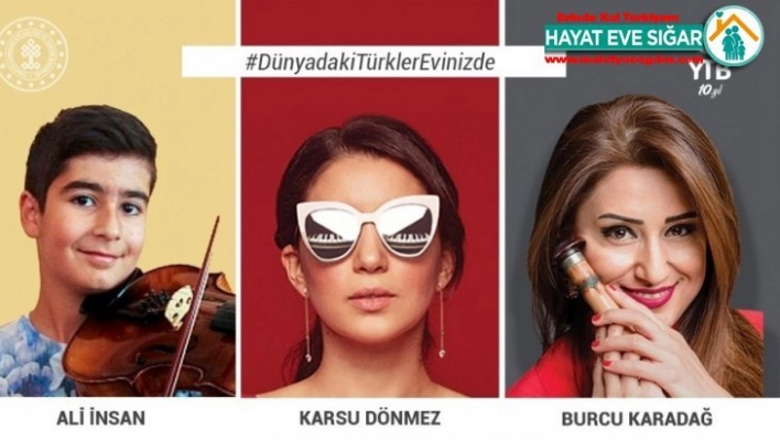 Ünlü sanatçıların evinde canlı moral konserleri devam ediyor