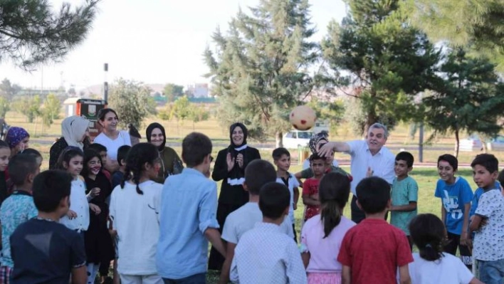 Unutulmaya yüz tutmuş sokak oyunları Şanlıurfa'da yaşatıldı