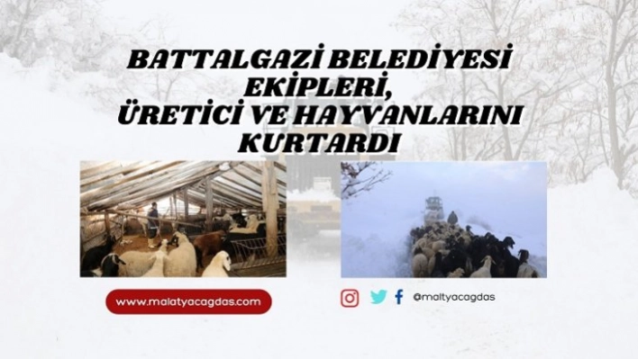 Üreticinin İmdadına Battalgazi Belediyesi ekipleri yetişti