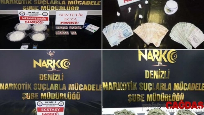 Uyuşturucu operasyonlarında gözaltına alınan 27 kişiden 18'i tutuklandı