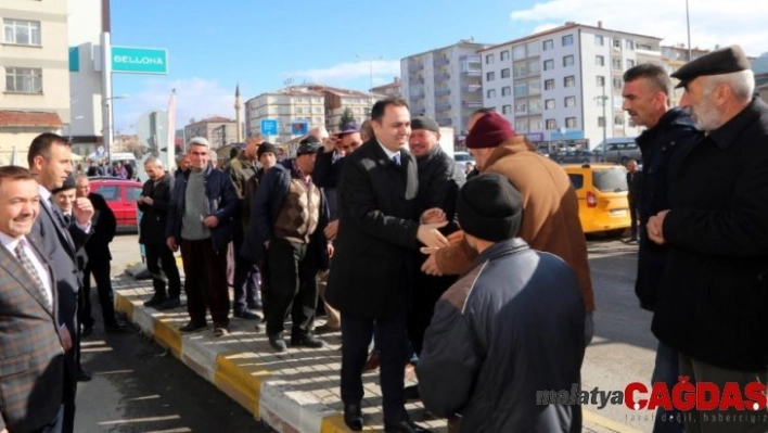 Vali Çakır, beden işçileri ile bir araya geldi