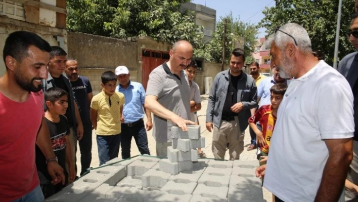 Vali Canalp, ek 150 bin metrekare parke taşı serimi için talimat verdi