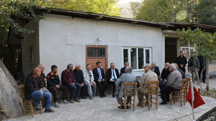 Vali Ersin Yazıcı Darende'de incelemelerde bulundu