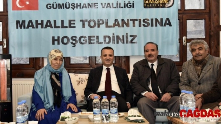 Vali Taşbilek Süleymaniye Mahallesi sakinleriyle buluştu