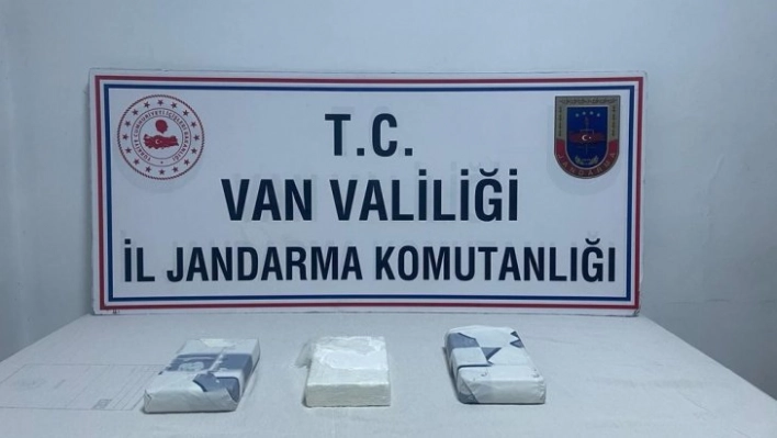 Van'da 3 kilo 172 gram kokain ele geçirildi