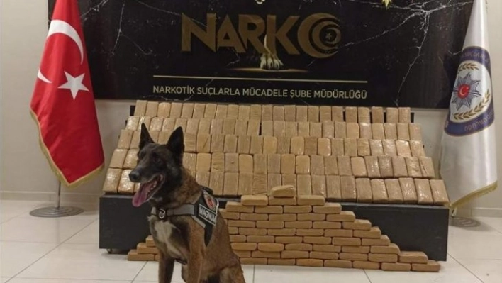 Van'da 95 kilo eroin ele geçirildi