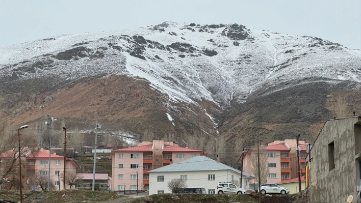 Van'ın yüksek kesimlerine kar yağdı