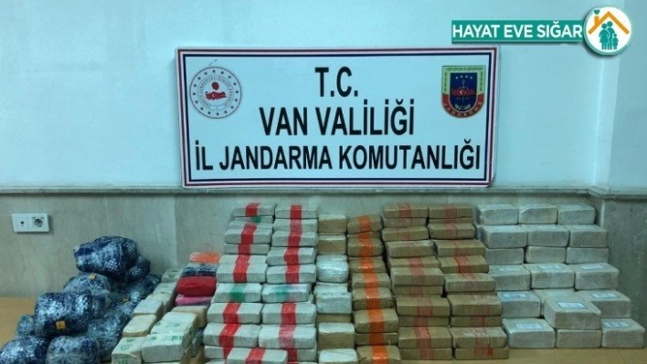 Van'da 161 kilo uyuşturucu ele geçirildi