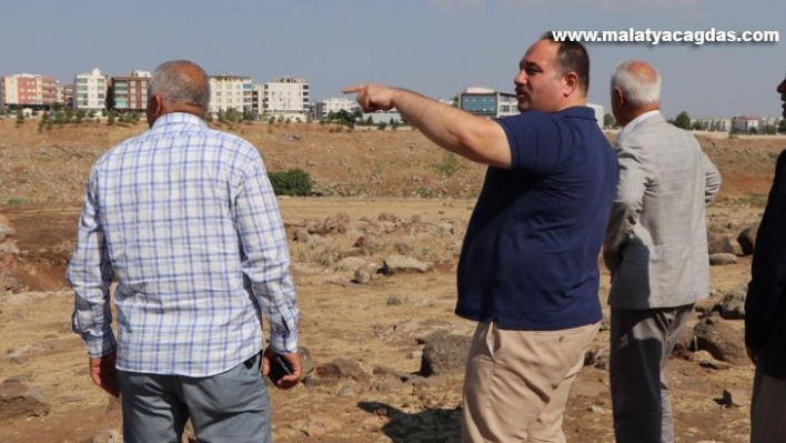 Viranşehir'de millet bahçesinin yapımına başlandı