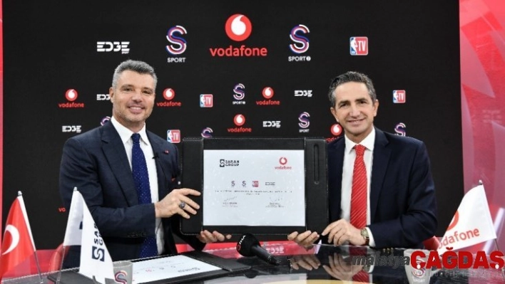 Vodafone ve Saran Grup sporda güçlerini birleştirdi