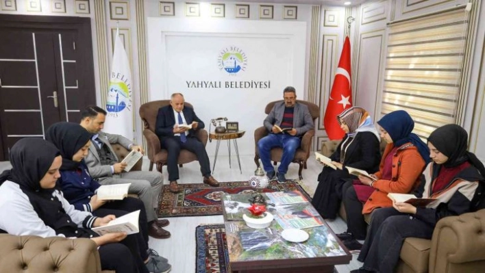 Yahyalı'da okuma projesine yoğun ilgi