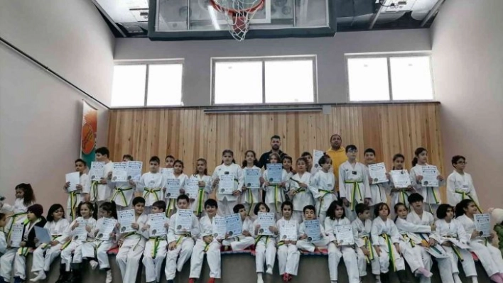 Yakutiye Taekwondo Kulübü'nde kuşak heyecanı