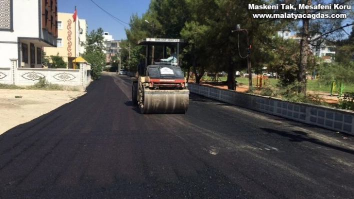 Yeni Mahalle sokakları asfaltlanıyor