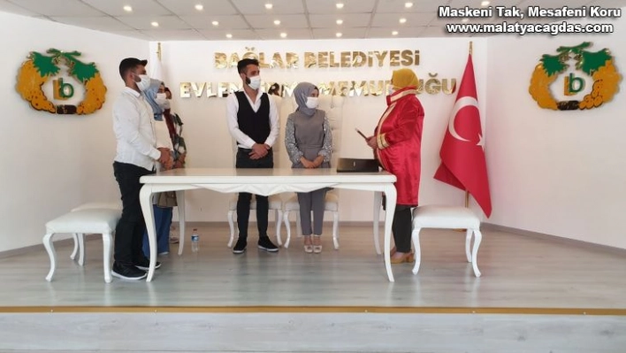 Yeni normalleşmeyle birlikte nikah yoğunluğu da başladı