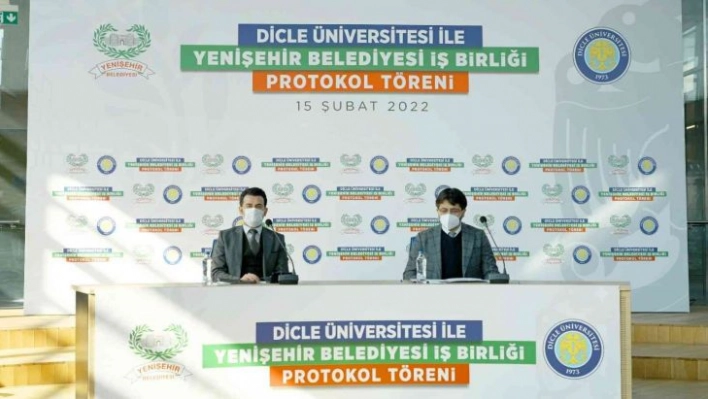 Yenişehir Belediyesi ile Dicle Üniversitesi arasından iş birliği protokolü