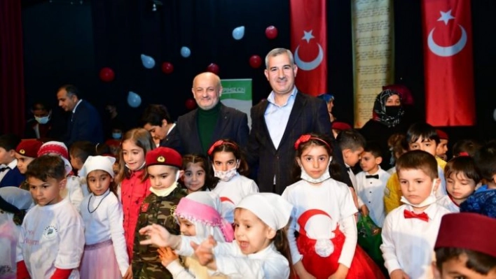 İstiklal marşı' etkinliği büyük beğeni topladı