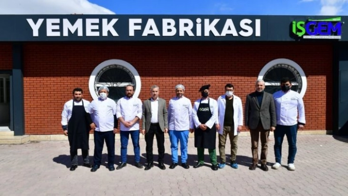 Yemek fabrikası, nezih ve kaliteli hizmetlerini geliştirip ilerletiyor