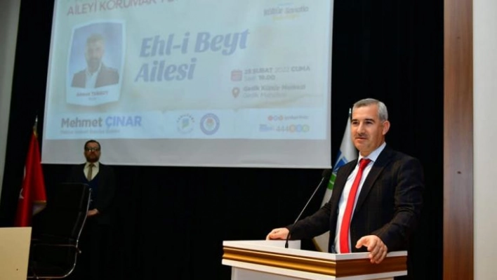 Yeşilyurt'ta ehli beyt ailesi paneli