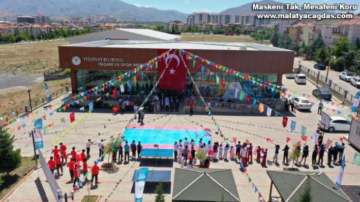 Yeşilyurt'ta 19 Mayıs özel bir programla kutladı