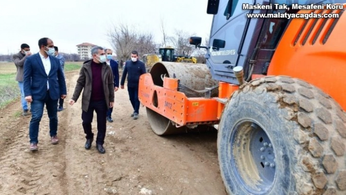 Yeşilyurt'ta açılan bağlantı yolları, ulaşımın akıcılık düzeyini artırıyor