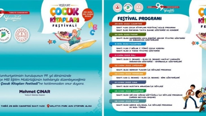 Yeşilyurt'ta, Çocuk Kitapları Festivali