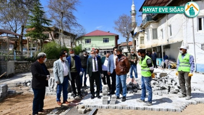 Hem korona mücadelesi hem de yatırımlar son sürat