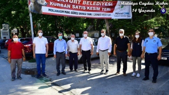 Kurban satış ve kesim yerlerinde hazırlıklar tamamlandı