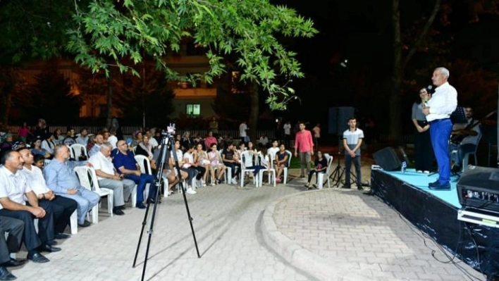 Yeşilyurt'ta sokak konserlerine yoğun ilgi