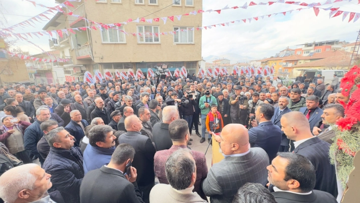 Hekimhan 1. Seçim İrtibat Bürosunun açılışı yapıldı.