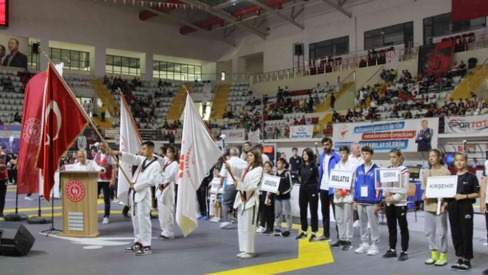 Yıldızlar Türkiye Tekvando Şampiyonası'nın açılış seremonisi yapıldı