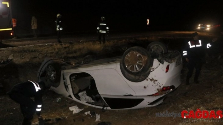 Yozgat'ta trafik kazası: 2'si polis 4 kişi yaralandı