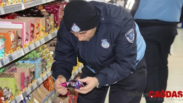 Yozgat zabıtasından 'şırıngalı çikolata' denetimi