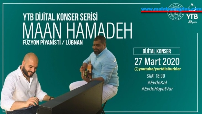 YTB'den dünyanın dört bir yanındaki vatandaşlar için dijital konserler