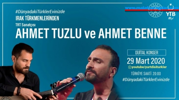 YTB'den evindeki vatandaşlara dijital konserler