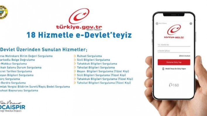 Yüreğir Belediyesi e-Devlet hizmet sayısını 18'e yükseltti