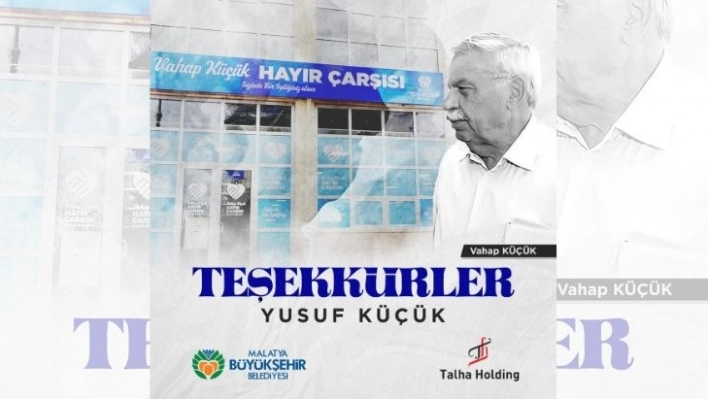 Yusuf Küçük'ten Hayır Çarşısına 1 Milyon 500 Bin Liralık Yardım