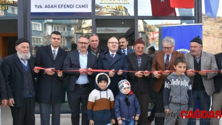 Yüzbaşı Agâh Efendi Camii hizmete açıldı