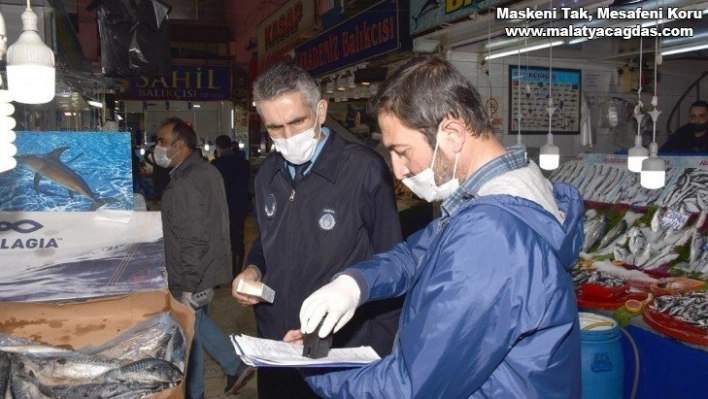 Zabıtadan balık denetimi